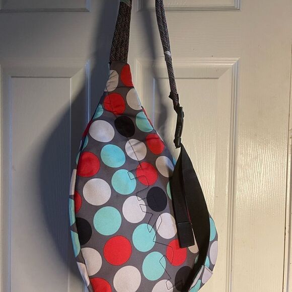 Kavu rope sling back/crossbody multi color canvas bag. main image 7